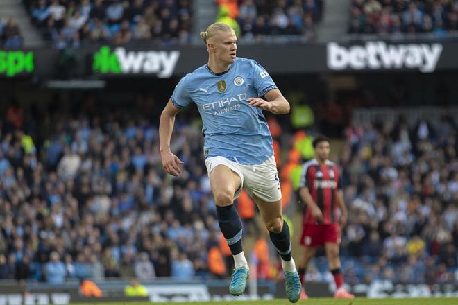 欧冠每90分钟进球榜发布：哈兰