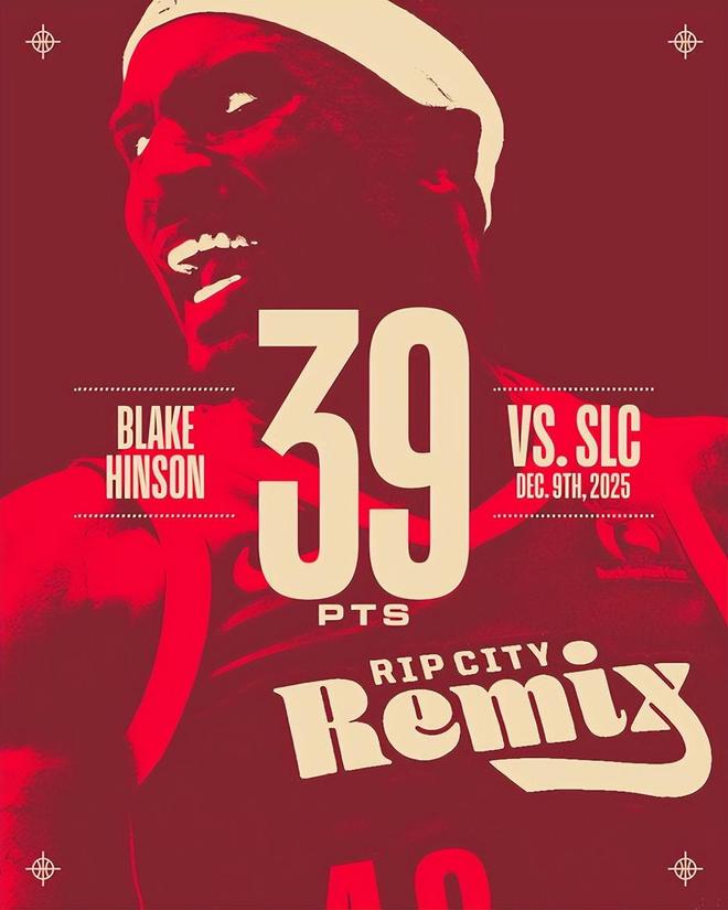 布雷克·辛森爆发39分，撕裂城混音战胜盐湖城星，展现强大得分能力