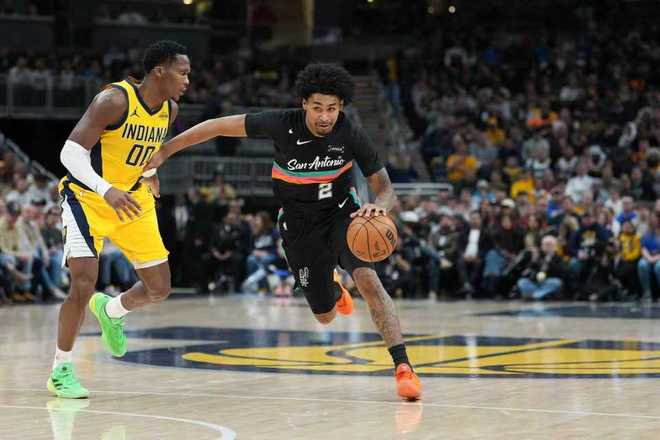 马刺末节发力123-113力克步行者 文班亚马缺阵仍收2连胜