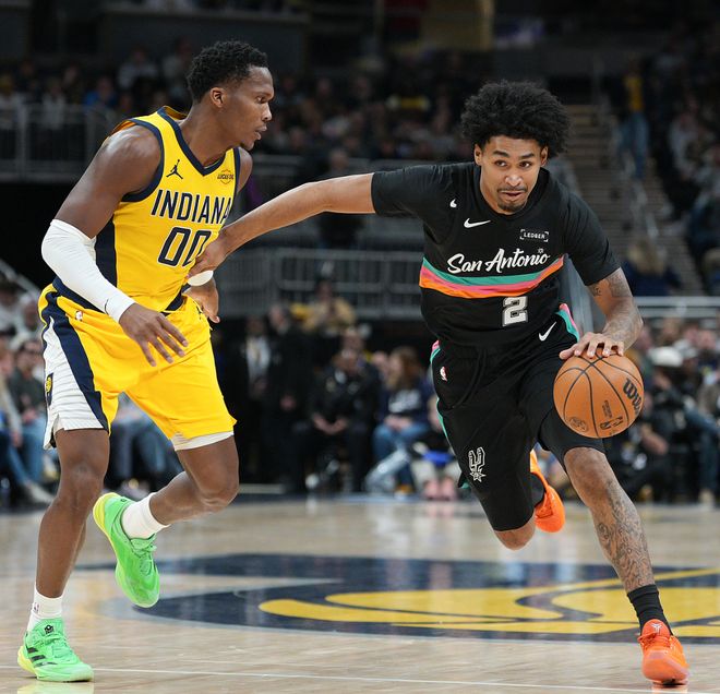 马刺残阵力克步行者迎两连胜，新科榜眼哈珀末节爆发成胜负手