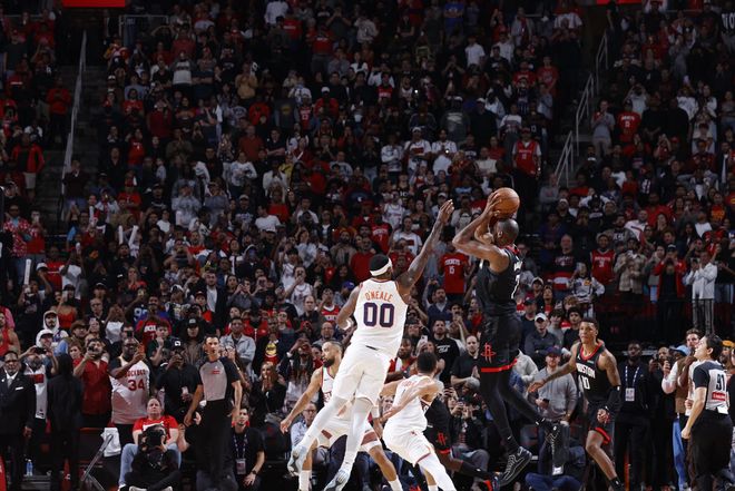 杜兰特手刃旧主 11.1秒准绝杀助火箭三杀太阳